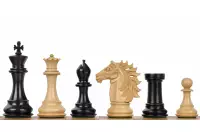 FIGURY SZACHOWE BAGGIO HEBANIZOWANE 4 CALE